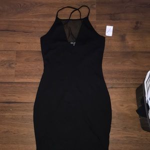 Charlotte Russe Black over the knee dress